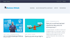Desktop Screenshot of businessattitude.fr