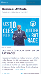 Mobile Screenshot of businessattitude.fr